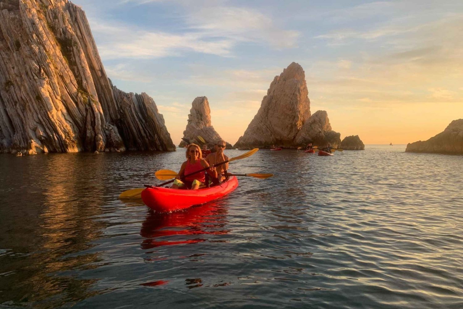 Portonovo: Passeio de canoa ao nascer do sol com café da manhã