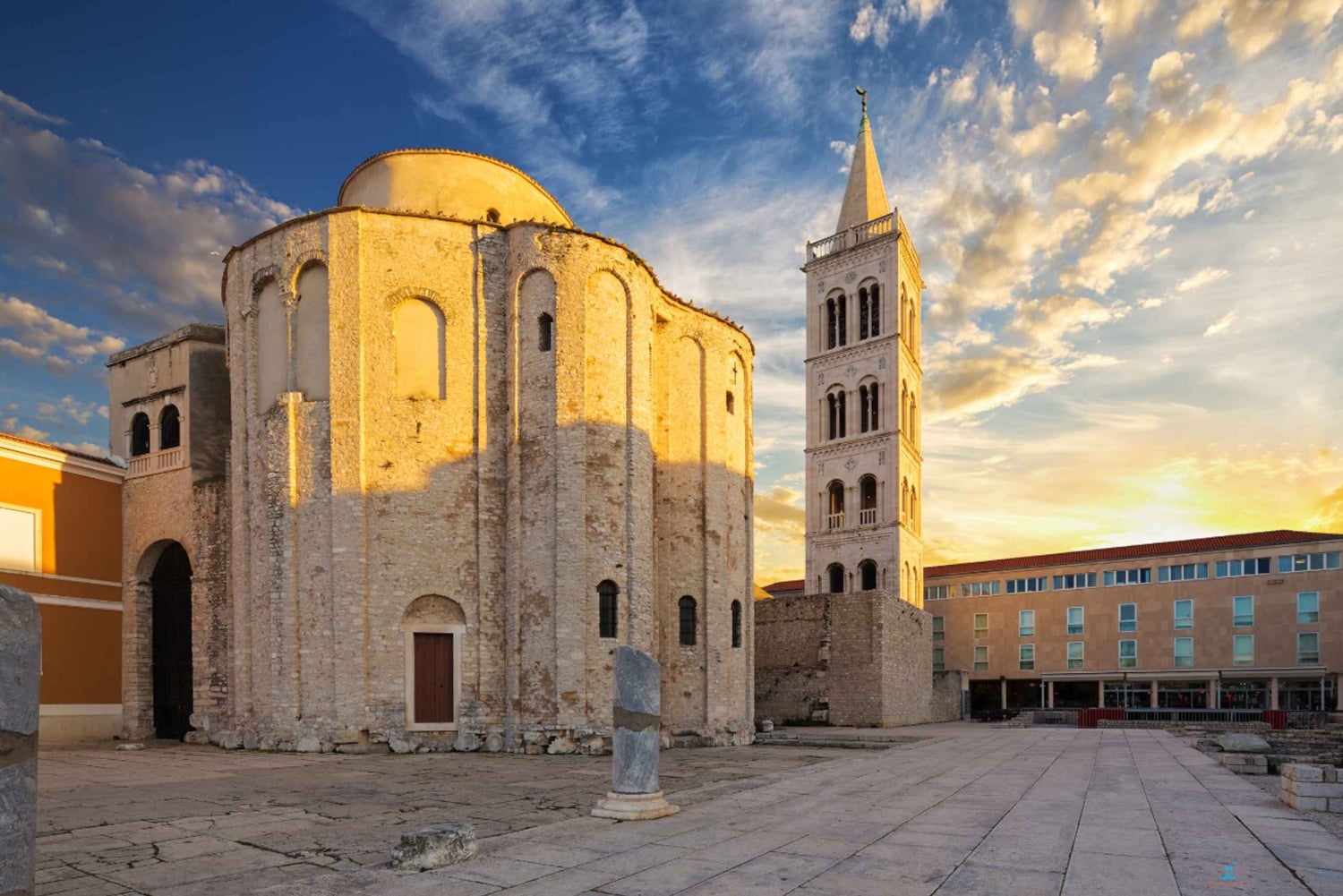 Private 4h Zadar Old Town Walking Tour with Port Pick-Up