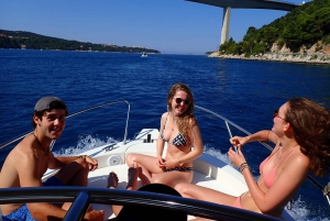Excursions en bateau privé - îles Elaphiti, grotte bleue...