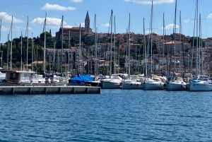 Private boat trip Porec-Vrsar-Limfjord-Pirate Cave