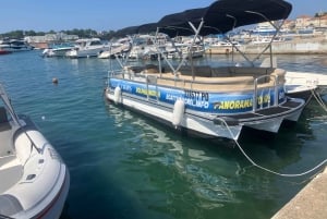Private boat trip Porec-Vrsar-Limfjord-Pirate Cave