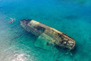 Depuis Split/Trogir : Lagon bleu et 2 îles - demi-journée privée