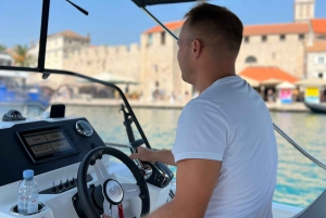 Depuis Split/Trogir : Lagon bleu et 2 îles - demi-journée privée