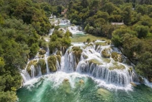 Excursion privée d'une demi-journée : Split-Krka Waterfalls-Klis Fortress