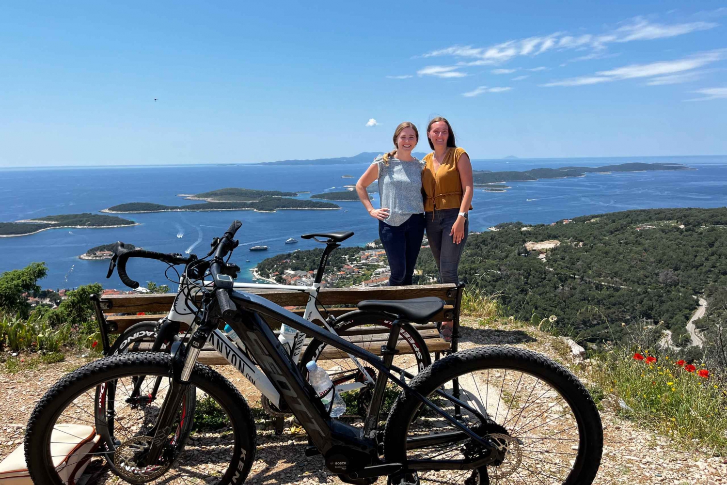 Private Hvar Island E-Bike Tour (Self Guided)