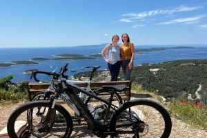 Private Hvar Island E-Bike Tour (Self Guided)