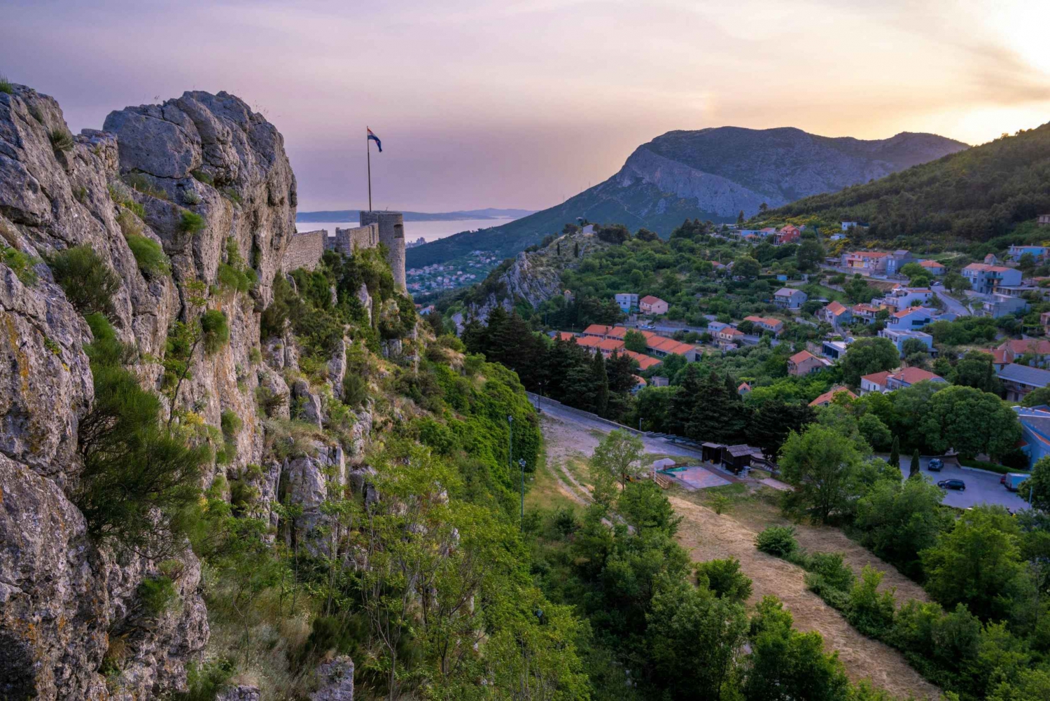 Privat tur til Klis-fæstningen og Trogir fra Split