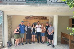 Privat tur til Krka-vandfaldene fra Split med vinprøve og frokost