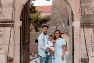 Professionele privéfotoshoot voor vakantie in Dubrovnik