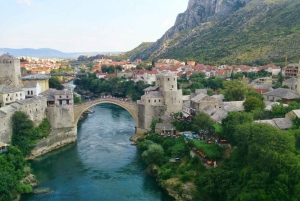 Visite privée de Split à Dubrovnik via Mostar