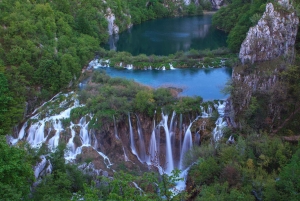 Visite privée du parc national de Plitvice au départ de Dubrovnik