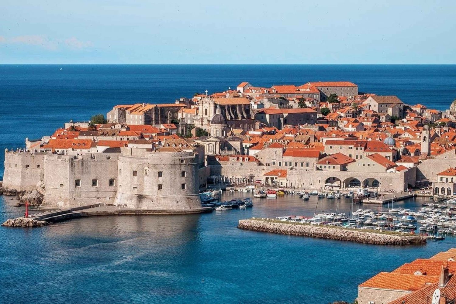 Privé transfer naar Dubrovnik vanuit Split met stopopties