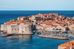 Privat transport til Dubrovnik fra Split med stopmuligheder