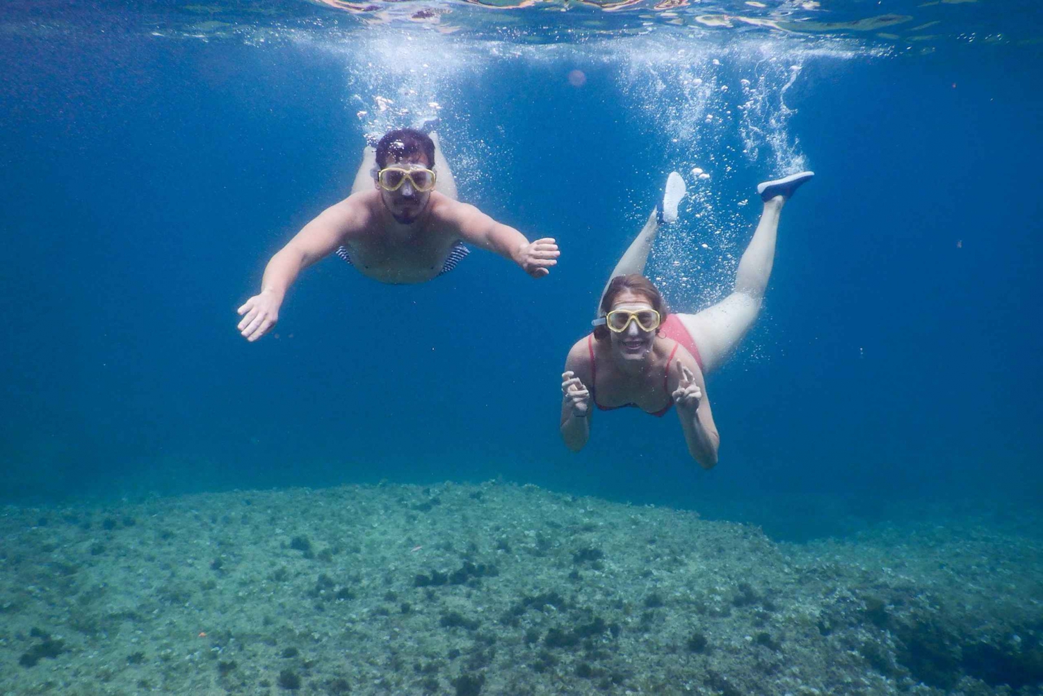 Pula: 3-hrs Kayak, Cliffs & Snorkeling Small Group Adventure