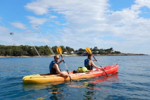 Pula: 3-hrs Kayak, Cliffs & Snorkeling Small Group Adventure