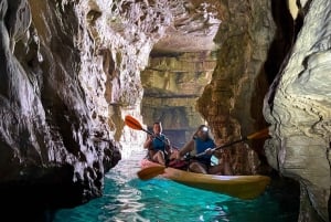 Pula: 3-hrs Kayak, Cliffs & Snorkeling Small Group Adventure
