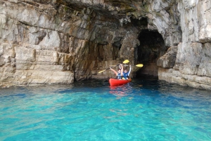 Pula: 3-hrs Kayak, Cliffs & Snorkeling Small Group Adventure