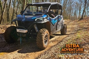 PULA E ROVINJ: SAFARI FAMILIAR EM BUGGY 1, 2 E 4 H