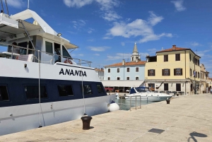 Pula: Boat Cruise around Brijuni National Park with Swimming