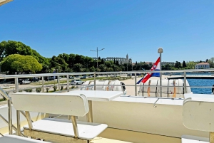 Von Pula aus: Halbtägige NP-Brijuni-Kreuzfahrt mit Mittagessen und Schwimmen