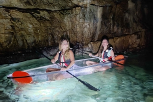 Пула: Пещерный закат/ночная экскурсия на прозрачном каяке