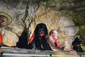 Pula: Cave Sunset/Night Tour in Transparent Kayak