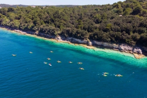 Pula: Half-Day Kayak, Cliff, and Cave Tour