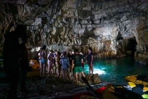 Pula: Half-Day Kayak, Cliff, and Cave Tour