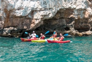 Pula: Kajakavontuur met snorkelen in grotten en eilanden
