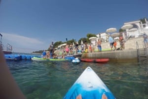 Pula: Kayaking and Snorkeling Self-Guided Tour