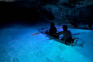 Pula: Night-Time Sea Kayaking Tour in Transparent Kayak