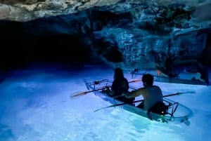 Pola: tour notturno in kayak di mare in kayak trasparente