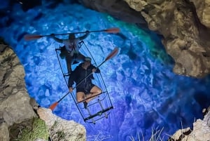 Pula: Nächtliche Seekajaktour im transparenten Kajak