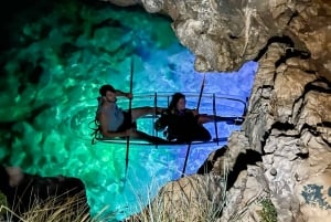 Pula: Night-Time Sea Kayaking Tour in Transparent Kayak