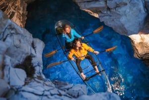 Pula: Night-Time Sea Kayaking Tour in Transparent Kayak