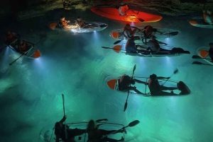 プーラ：透明カヤックでのナイトツアーと星空観察