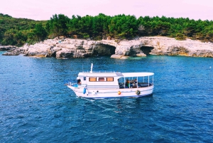 Pula: Tour privado de Brijuni con baño, cena y bebidas