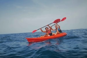Pula: Aventura en el mar: barco, kayak, snorkel y saltos desde acantilados
