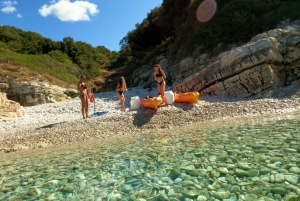 Pula: Sea Cave and Cliffs Guided Kayak Tour in Pula