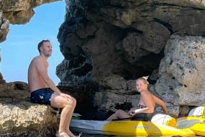 Pula: Wycieczka kajakiem do jaskini morskiej z nurkowaniem i pływaniem