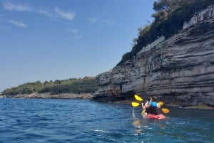 Pula: Snorkeling, Swimming and Kayak Tour with Blue Cave