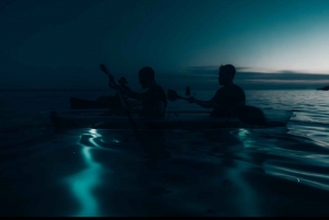 Pula: Tour al atardecer en kayak transparente, cueva, baño y salto desde acantilados