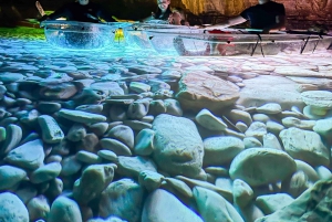 Pula: Tour transparente en kayak iluminado al atardecer/noche