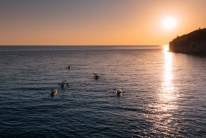 Pula:Sunset Tour By Clear Kayak,Cave,Swim & Cliff Jumping