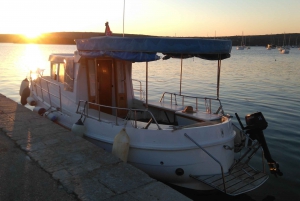 Punat-Gita in barca privata nella natura intatta dell'isola di Krk
