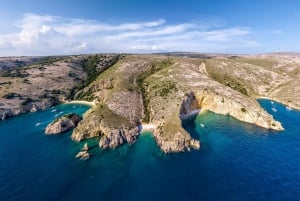 Punat-Gita in barca privata nella natura intatta dell'isola di Krk