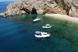 Punat-Paseo en barco privado por la naturaleza intacta de la isla de Krk