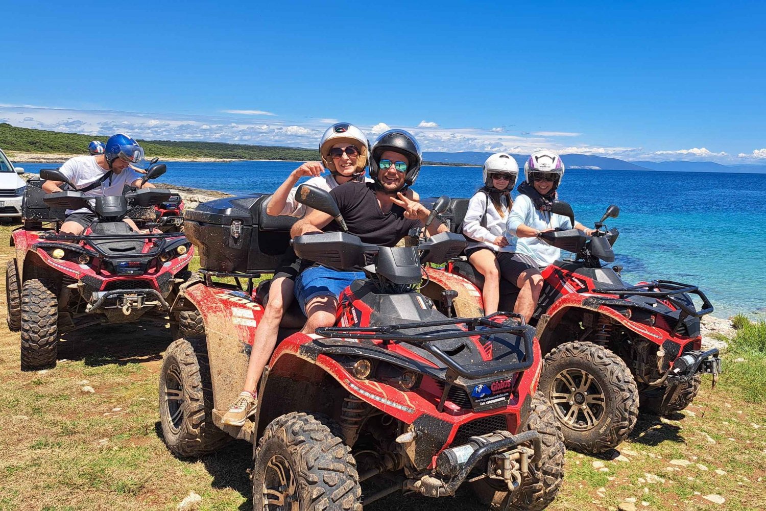 Cape Kamenjak Quad Safari 2.5h – Cliff Jump & Safari Bar