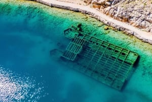 Rab: tour in barca a Zavratnica, Goli Otok e Sveti Grgur