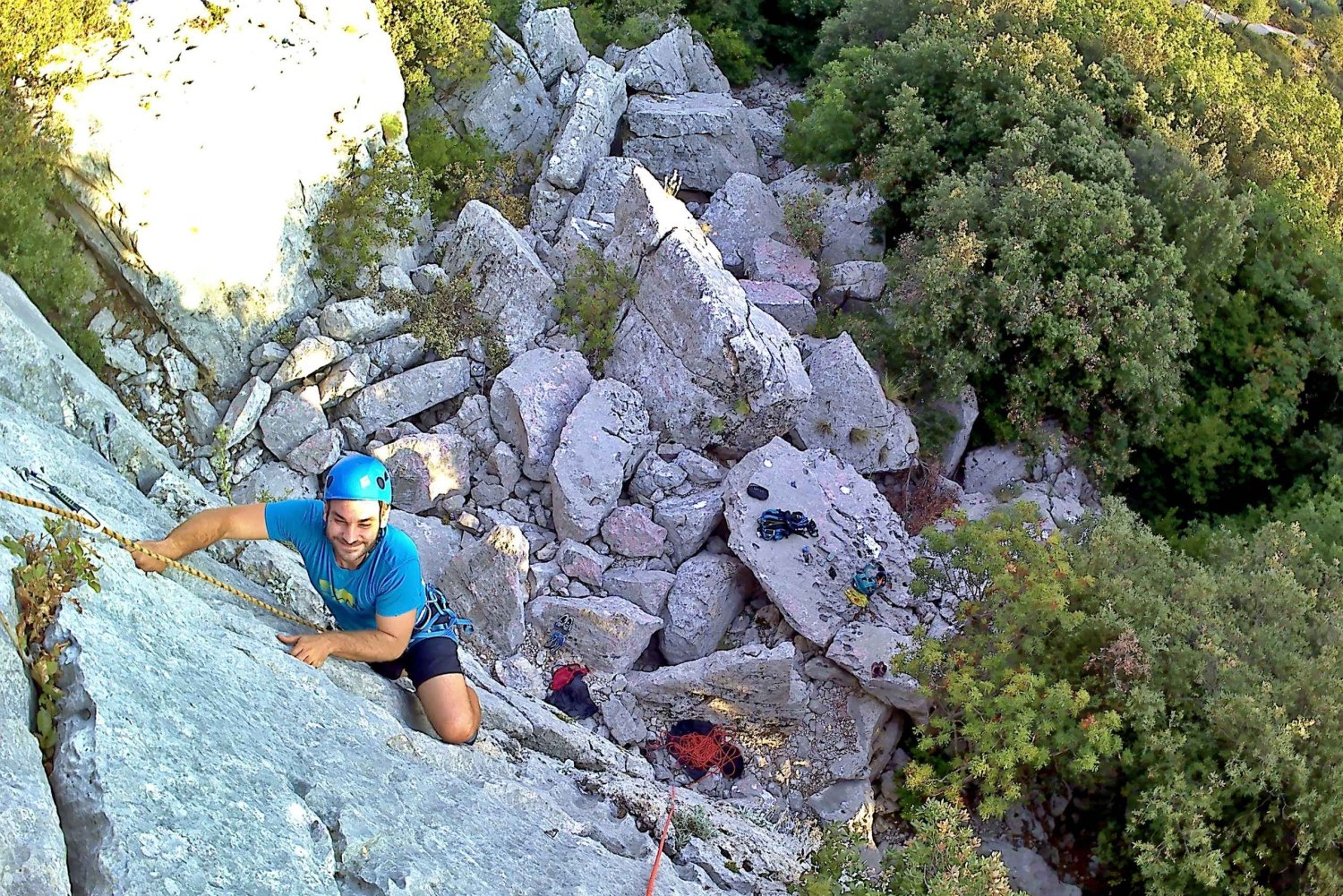 Rock Climbing Lesson in Dubrovnik